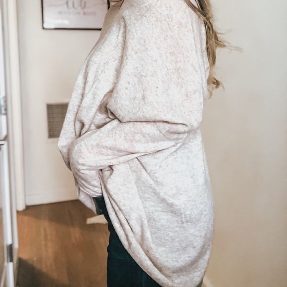 Genevieve Soft Luxe Sweater | Beige - Picture 3 of 3